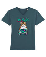 dj puss Tricou mânecă scurtă guler V Bărbat Presenter