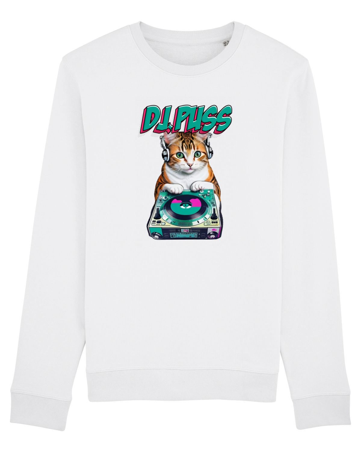 Bluză mânecă lungă Unisex Rise White