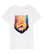 pentru pasionații de drumeții - Hiking emblem Tricou mânecă scurtă  Copii Mini Creator