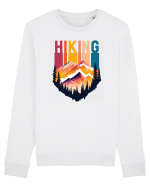 pentru pasionații de drumeții - Hiking emblem Bluză mânecă lungă Unisex Rise