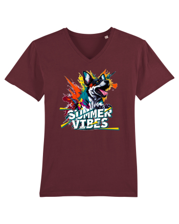 summer vibes Burgundy
