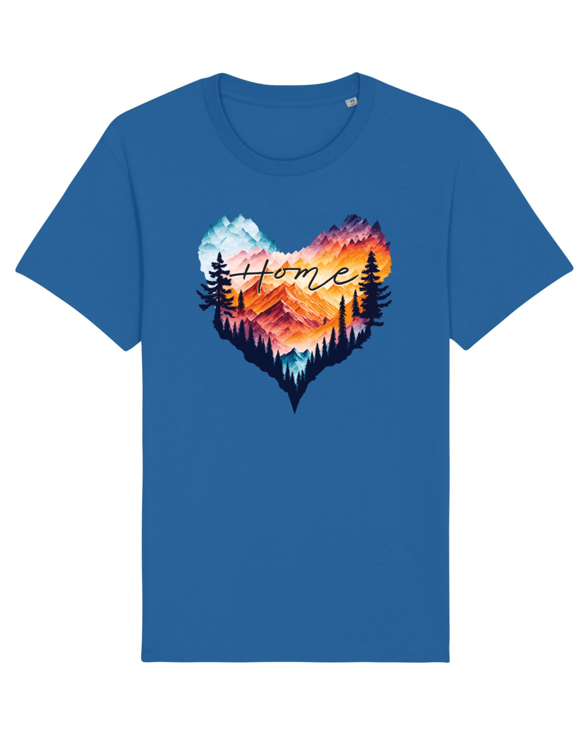 Tricou mânecă scurtă Unisex Rocker Royal Blue
