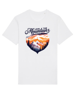 pentru pasionații de drumeții - Love the mountains Tricou mânecă scurtă Unisex Rocker