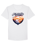 pentru pasionații de drumeții - Love the mountains Tricou mânecă scurtă guler larg Bărbat Skater
