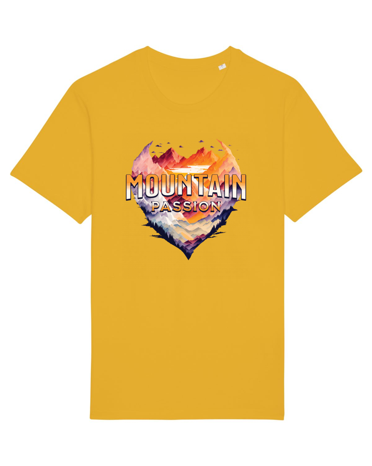 Tricou mânecă scurtă Unisex Rocker Spectra Yellow