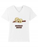 Monday mood Tricou mânecă scurtă guler V Bărbat Presenter