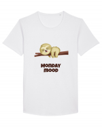 Monday mood Tricou mânecă scurtă guler larg Bărbat Skater