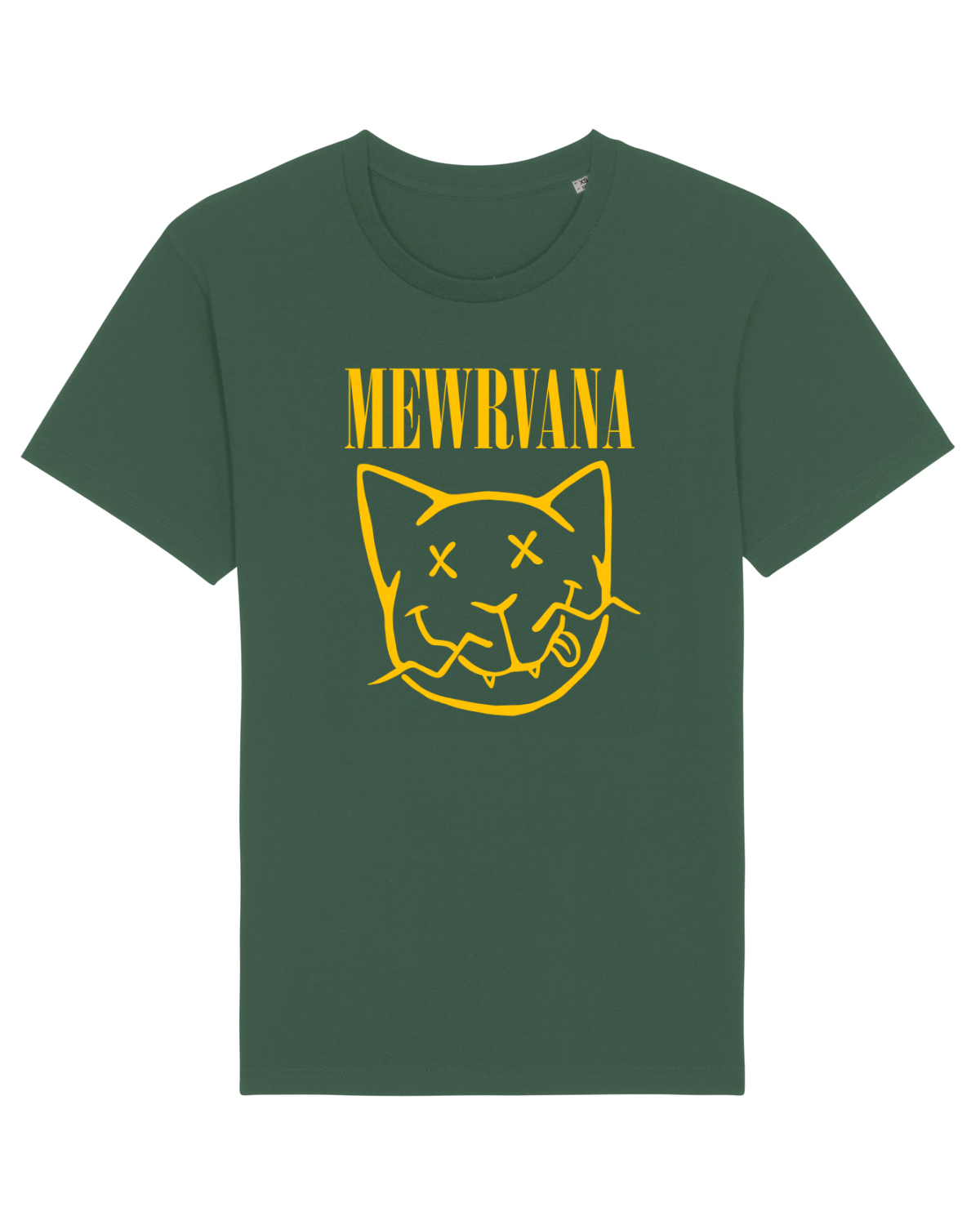Tricou mânecă scurtă Unisex Rocker Bottle Green