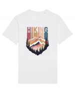 in stil grunge - Hiking emblem Tricou mânecă scurtă Unisex Rocker