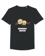 Monday mood Tricou mânecă scurtă guler larg Bărbat Skater