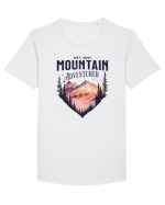 in stil grunge - Mountain Adventurer Tricou mânecă scurtă guler larg Bărbat Skater