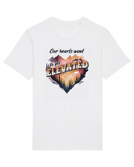 in stil grunge - Our hearts want to get elevated Tricou mânecă scurtă Unisex Rocker