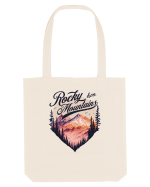 in stil grunge - Rocky Mountains and co Sacoșă textilă