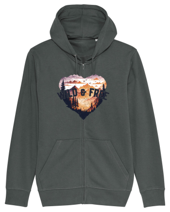 in stil grunge - Wild and free Anthracite