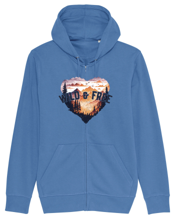 in stil grunge - Wild and free Bright Blue