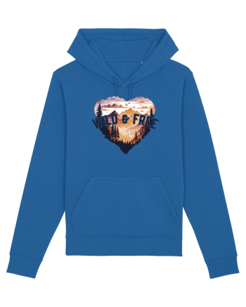 in stil grunge - Wild and free Royal Blue