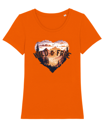 in stil grunge - Wild and free Bright Orange