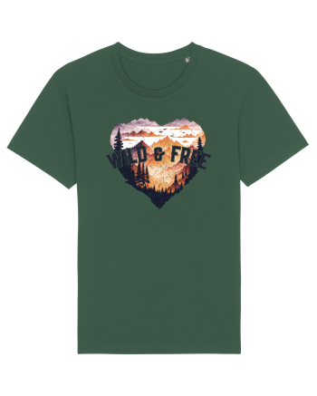 in stil grunge - Wild and free Bottle Green