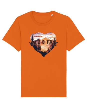 in stil grunge - Wild and free Bright Orange