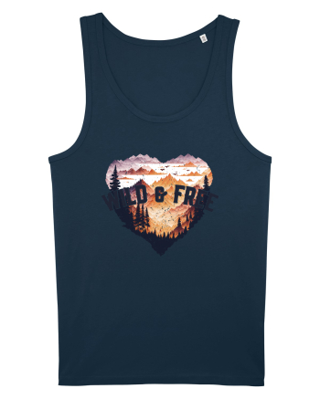 in stil grunge - Wild and free Navy