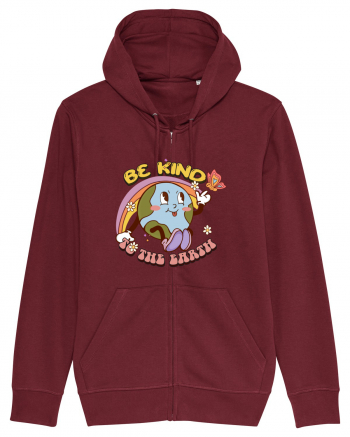 Be Kind To The Earth Burgundy