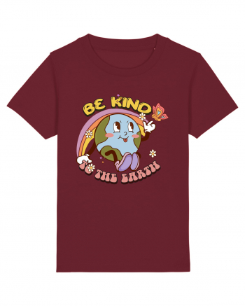 Be Kind To The Earth Burgundy