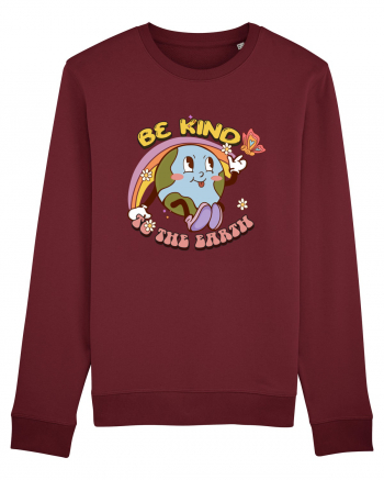 Be Kind To The Earth Burgundy