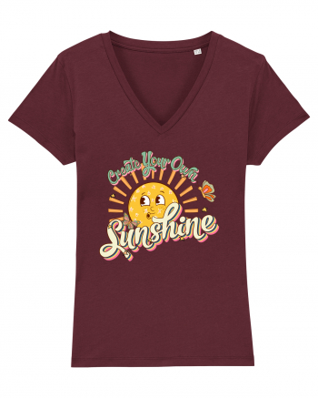 Create Your Own Sunshine Burgundy