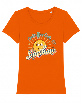 Create Your Own Sunshine Bright Orange