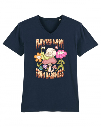 Flowers Bloom From Darkness French Navy