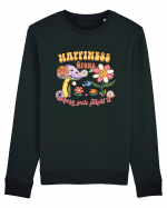 Happiness Grows Where You Plant It Bluză mânecă lungă Unisex Rise