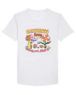 Happiness Grows Where You Plant It Tricou mânecă scurtă guler larg Bărbat Skater