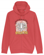 It's Okay If The Only Thing You Did Today Was Breathe Hanorac cu fermoar Unisex Connector