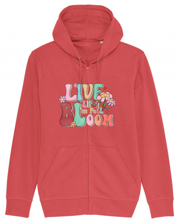 Live Life In Full Bloom Carmine Red