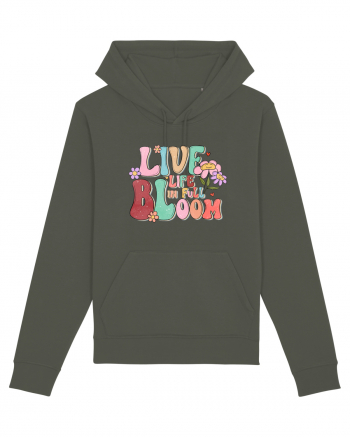 Live Life In Full Bloom Khaki