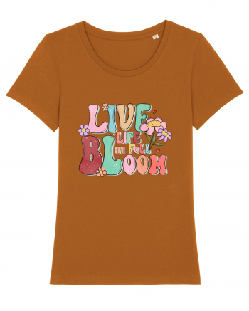 Live Life In Full Bloom Roasted Orange