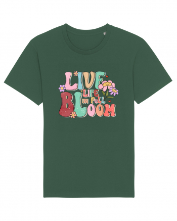 Live Life In Full Bloom Bottle Green