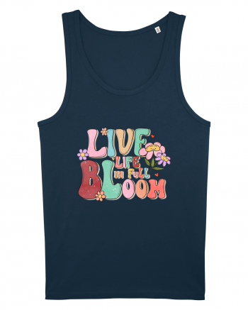 Live Life In Full Bloom Navy