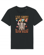 Live Simply Bloom Wildly Tricou mânecă scurtă Unisex Rocker