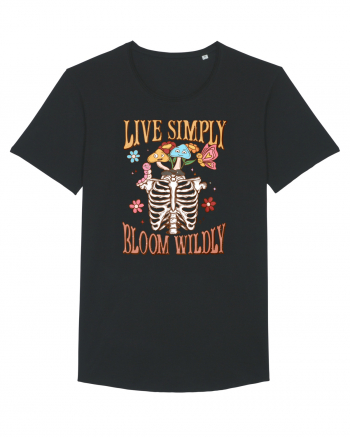 Live Simply Bloom Wildly Black