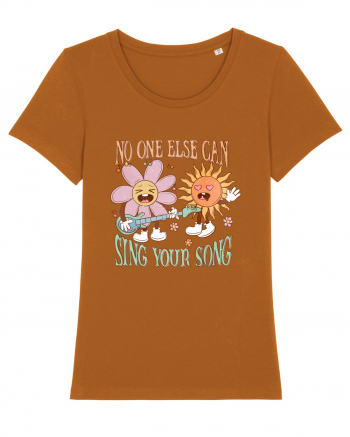 No One Else Can Sing Your Song Roasted Orange