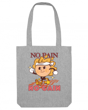 No Pain No Gain Heather Grey