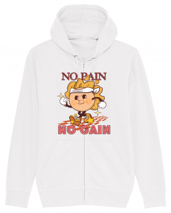 No Pain No Gain White