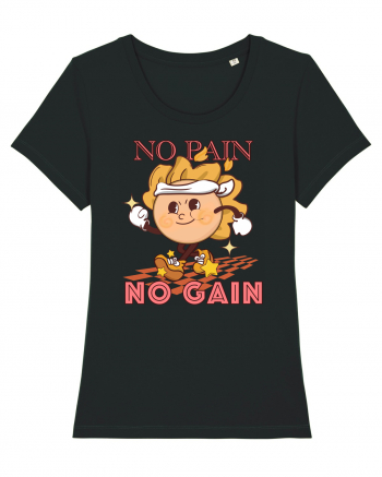 No Pain No Gain Black