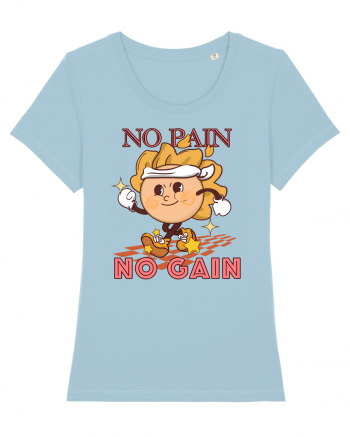 No Pain No Gain Sky Blue