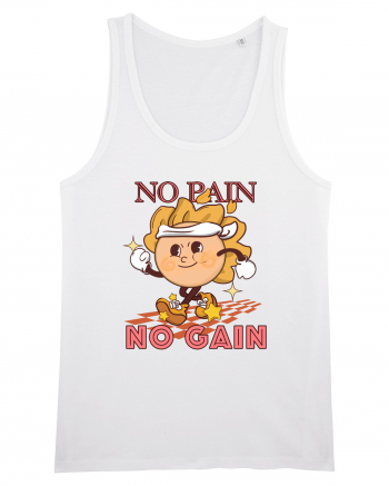 No Pain No Gain White