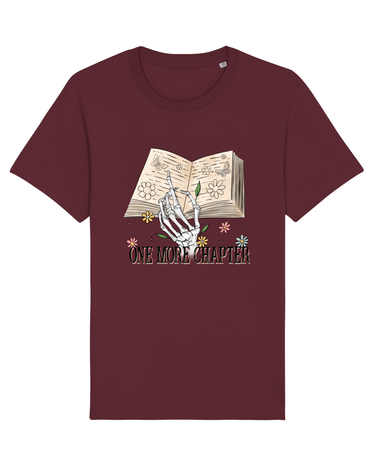 Tricou mânecă scurtă Unisex Rocker Burgundy