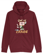 Out Of Office Hanorac cu fermoar Unisex Connector