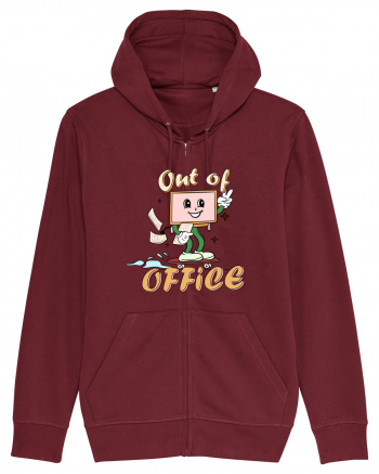 Out Of Office Burgundy