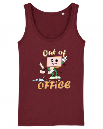 Out Of Office Burgundy